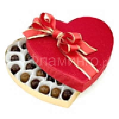Коробка конфет Лучший подарок для ценителей нежного шоколада. 